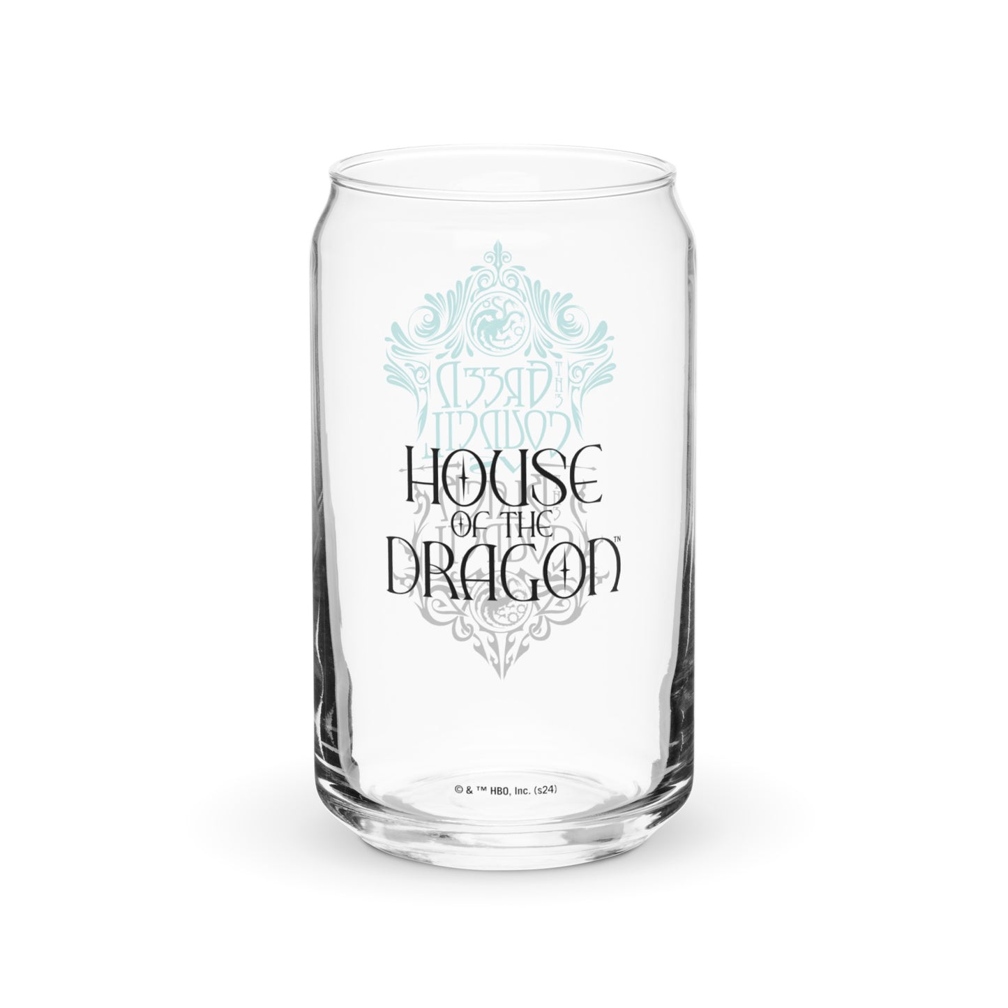 House of The Dragon Green Council vs. Black Council 16 oz Can Shaped Glass