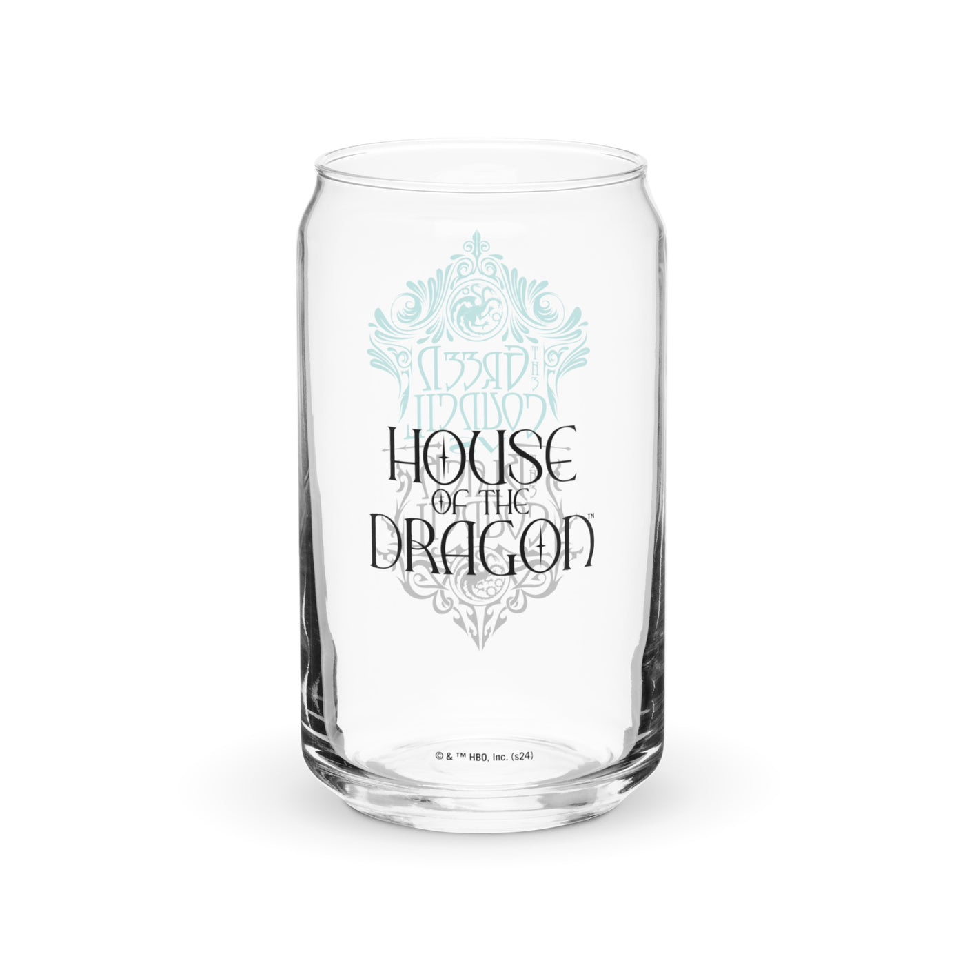 House of The Dragon Green Council vs. Black Council 16 oz Can Shaped Glass
