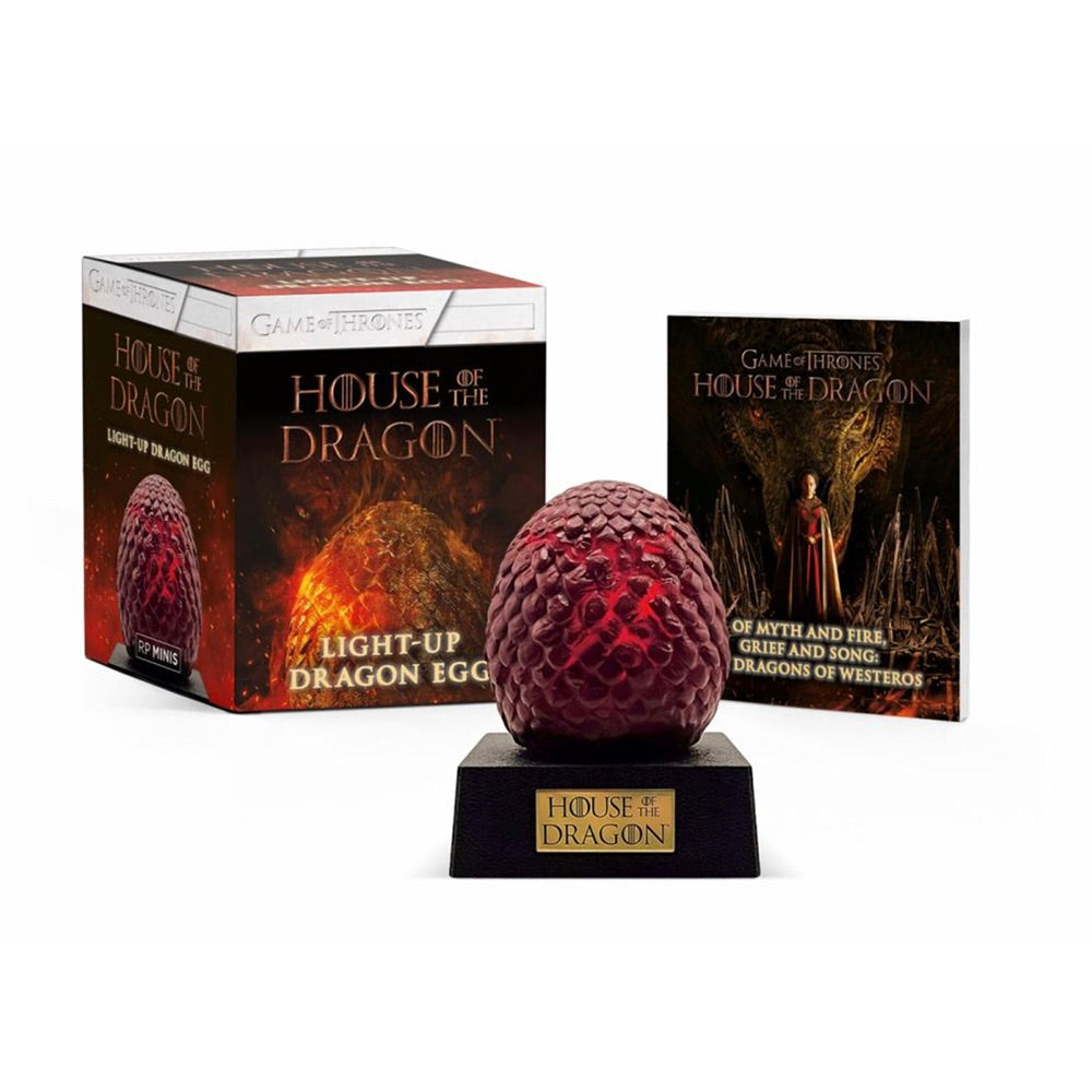 House of the Dragon: Light-Up Dragon Egg With Book Included
