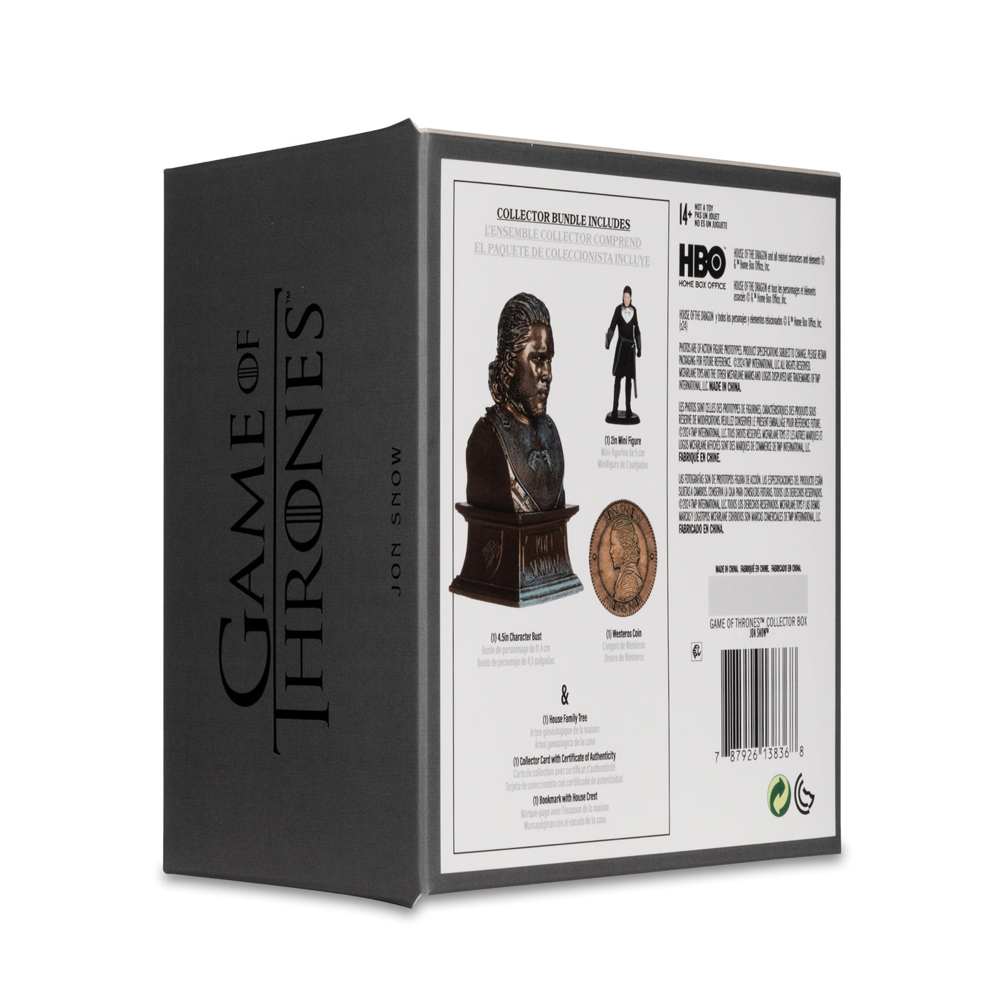 Game of Thrones Jon Snow Collector Box