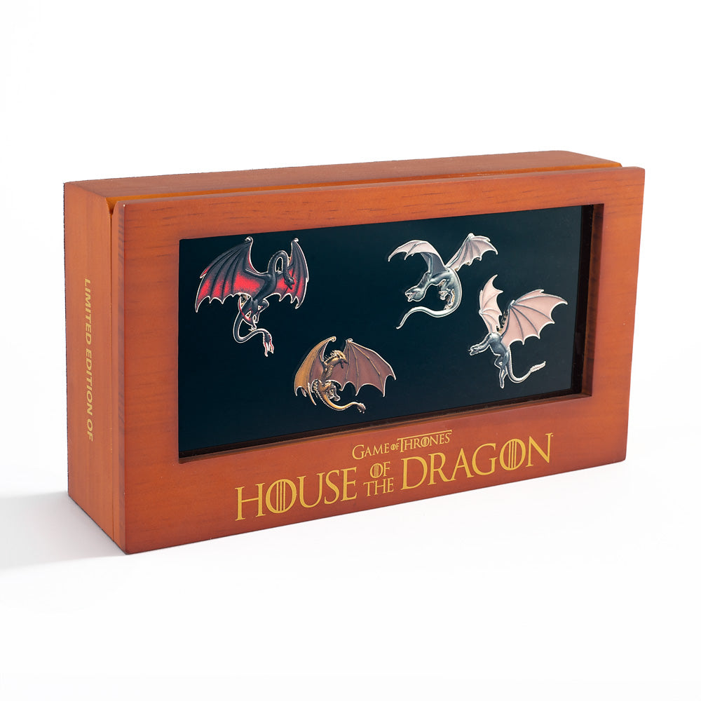 Exclusive House of the Dragon: Dragon Pins Box Set