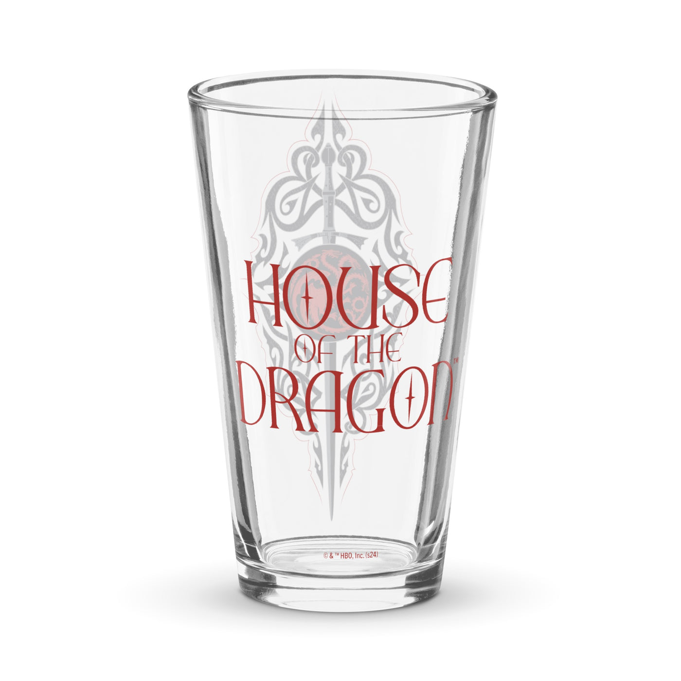 House of the Dragon Daemon Targaryen Dark Sister Sword Pint Glass