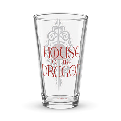 House of the Dragon Daemon Targaryen Dark Sister Sword Pint Glass