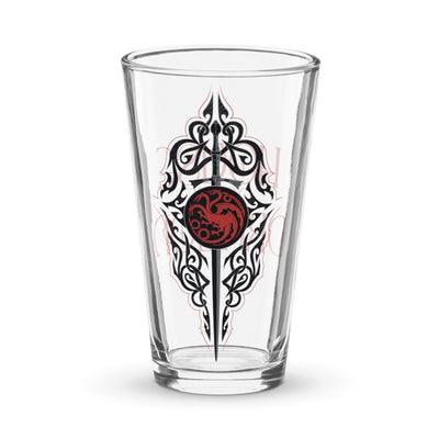 House of the Dragon Daemon Targaryen Dark Sister Sword Pint Glass