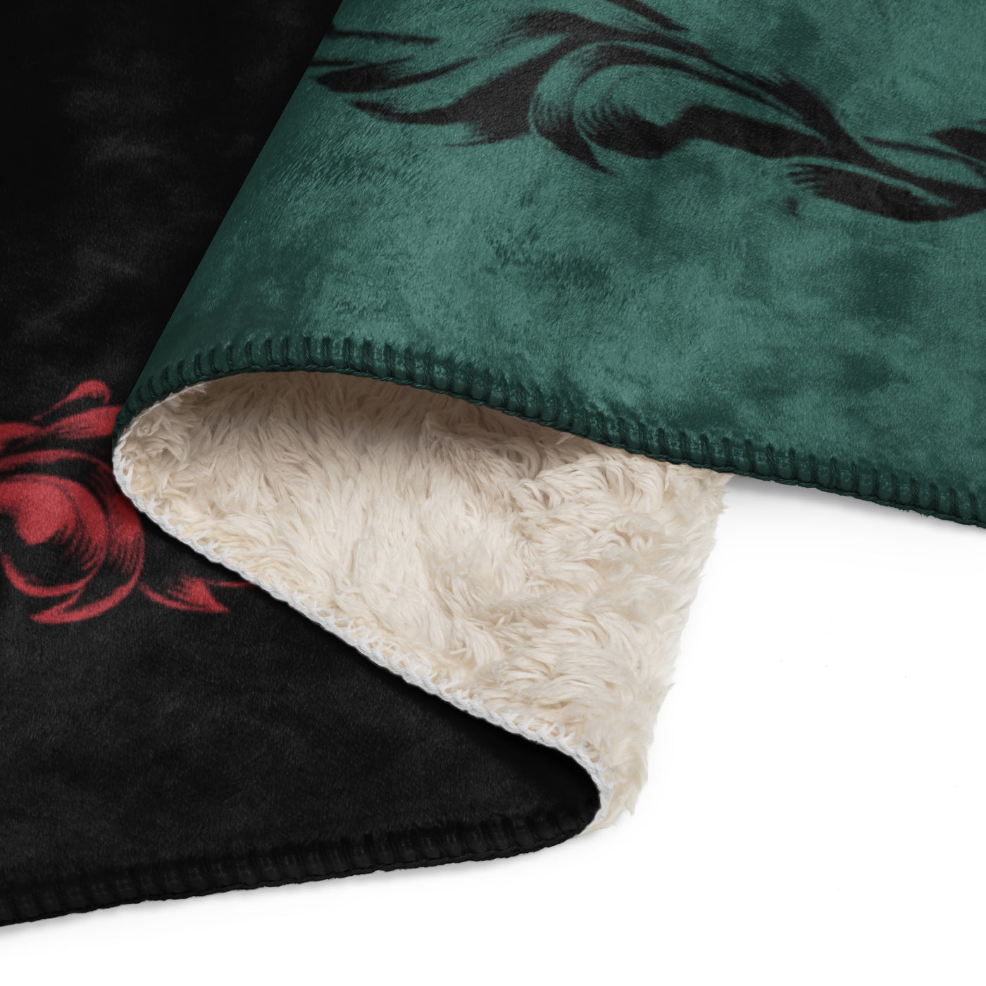 House of the Dragon The Green Council vs. The Black Council Sherpa Blanket