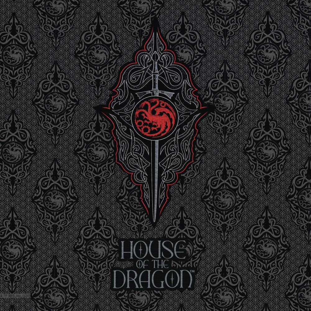 House of the Dragon Targaryen Sigil Kitchen Towel