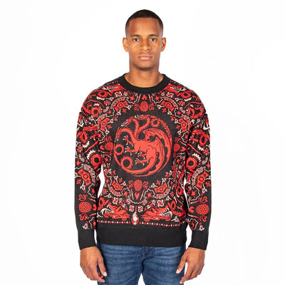 House of the Dragon 2024 Targaryen Knit Holiday Sweater