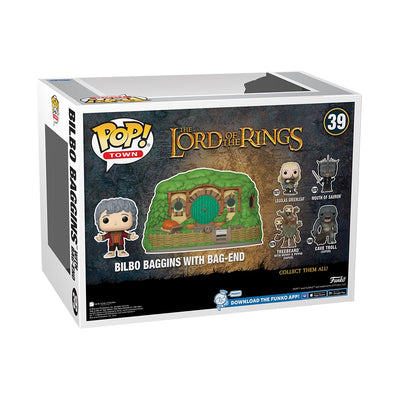 The Lord of the Rings Bilbo with Bag-End Funko Pop! Figure