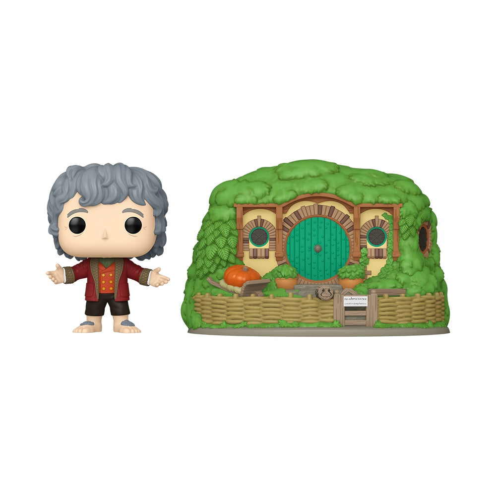 The Lord of the Rings Bilbo with Bag-End Funko Pop! Figure