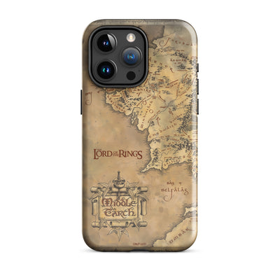 The Lord of the Rings Middle-earth Map Tough Phone Case - iPhone