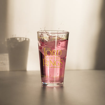 The Lord of the Rings Script Pint Glass