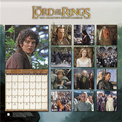 The Lord of the Rings Collectors Edition 2025 Calendar