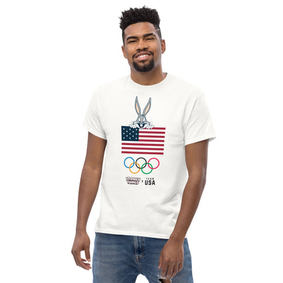 Looney Tunes x Team USA Bugs Bunny Olympic Rings T-Shirt