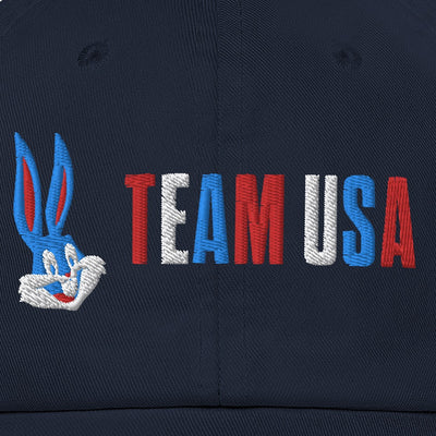 Looney Tunes x Team USA Bugs Bunny Embroidered Dad Hat