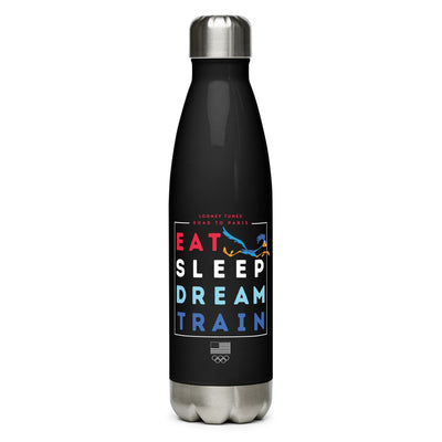 Looney Tunes x Team USA Eat, Sleep, Dream, Train Stainless Steel Water Bottle