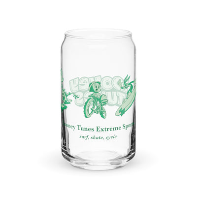Team Looney Tunes Extreme Sports 16 oz. Can Shaped Glass