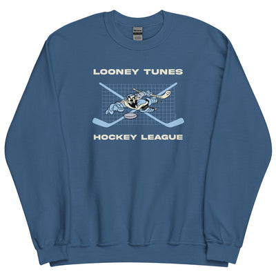 Team Looney Tunes Taz Hockey League Crewneck Sweatshirt