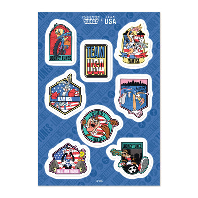 Looney Tunes x Team USA Sticker Sheet
