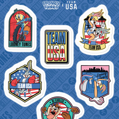 Looney Tunes x Team USA Sticker Sheet