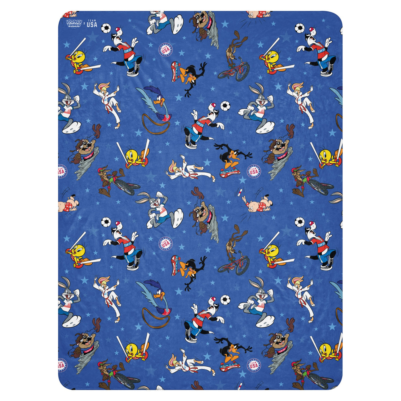 Looney Tunes x Team USA Sherpa Blanket