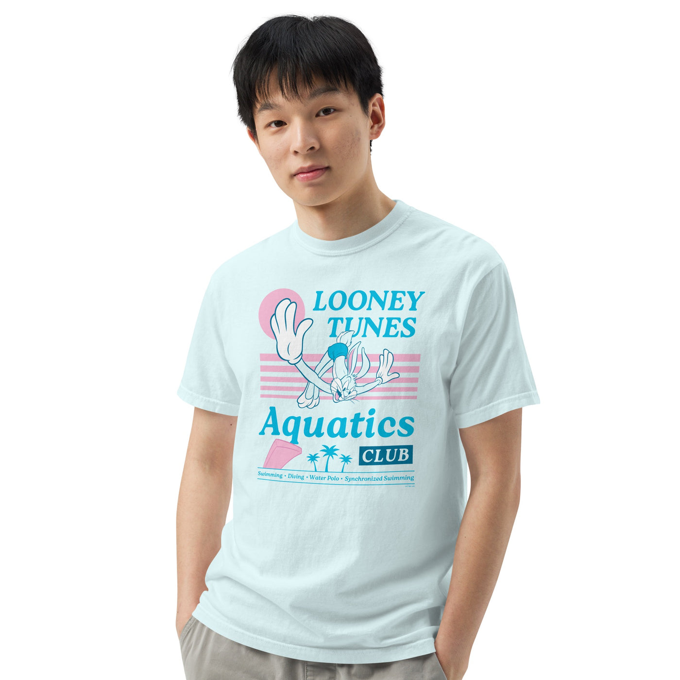Team Looney Tunes Bugs Bunny Aquatics Club Comfort Colors T-shirt