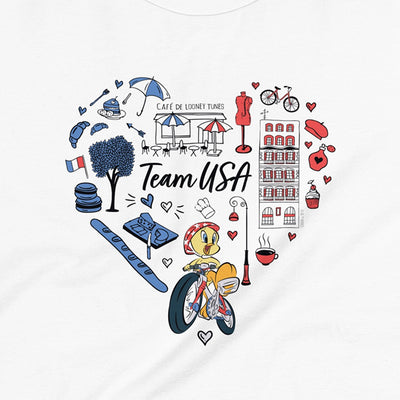 Looney Tunes x Team USA Tweety in Paris Women's T-Shirt