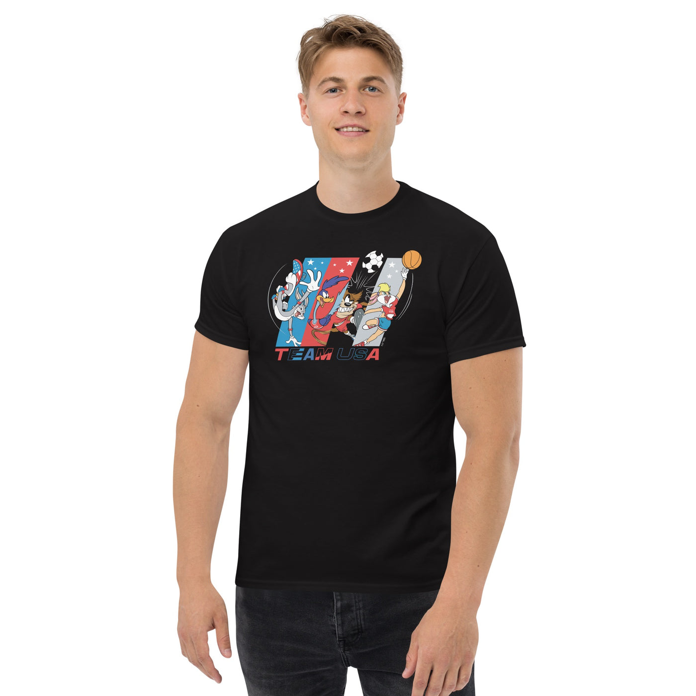 Looney Tunes x Team USA Stripes T-Shirt