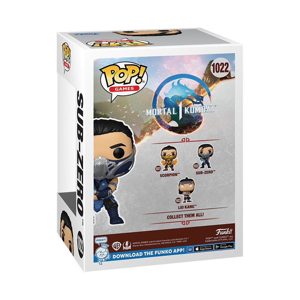 Mortal Kombat 1 Sub Zero Funko Pop! Figure