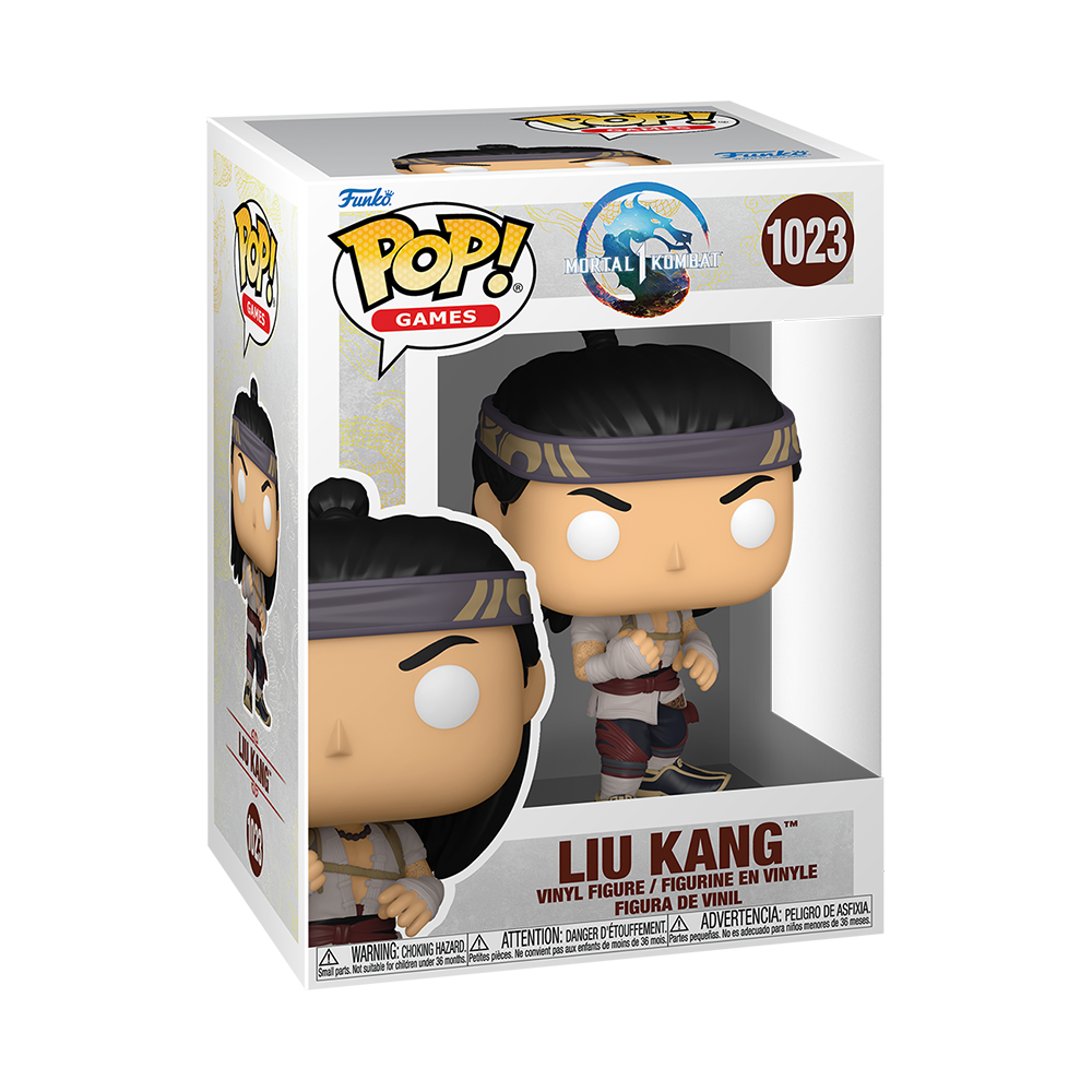 Mortal Kombat 1 Liu Kang God of Fire Funko Pop! Figure