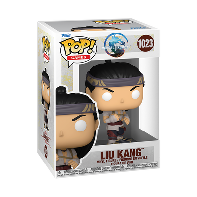 Mortal Kombat 1 Liu Kang God of Fire Funko Pop! Figure