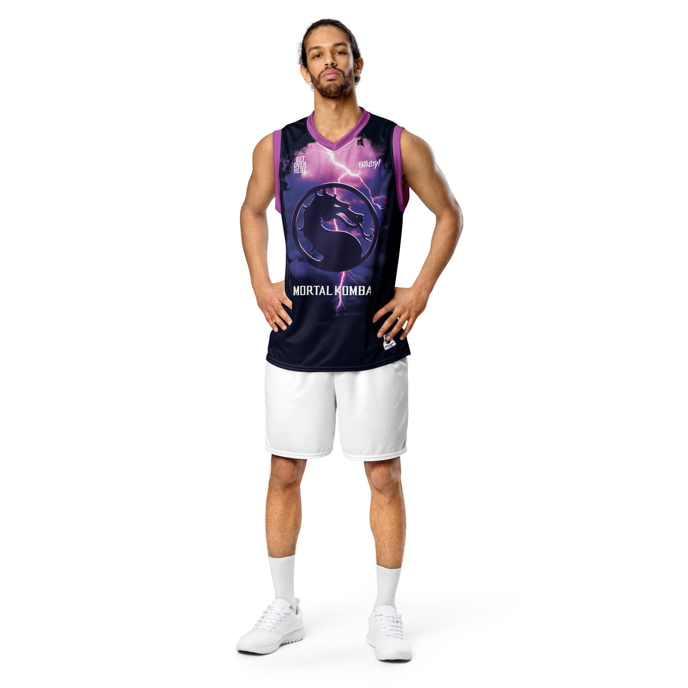 Mortal Kombat Flawless Victory Personalized Basketball Jersey