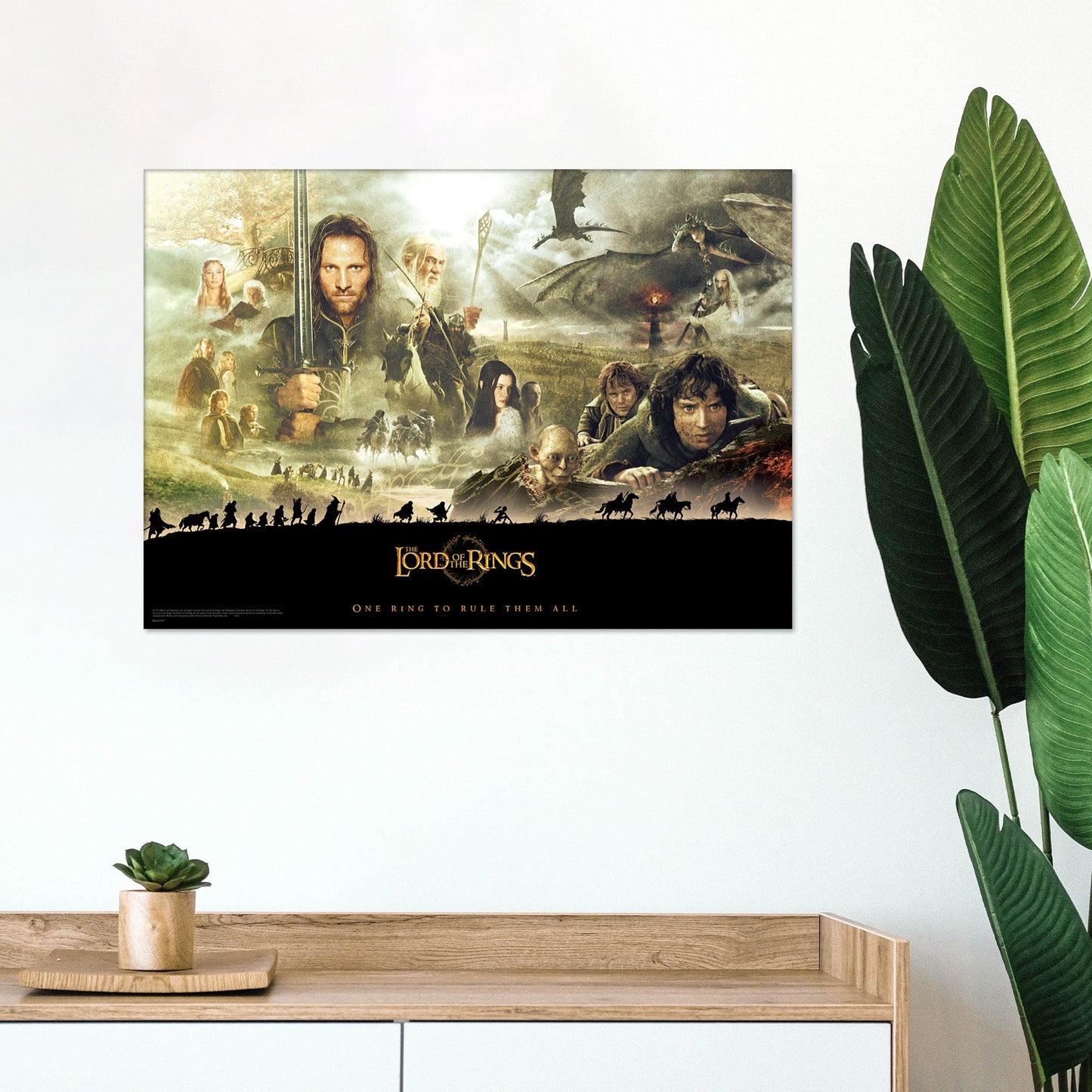 Lord of the Rings Trilogy (The Journey) MightyPrint Wall Art-4