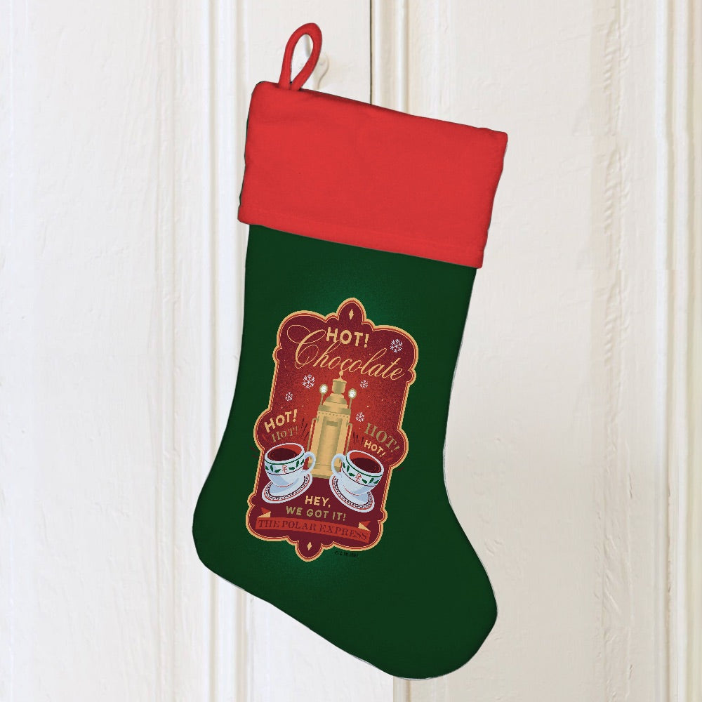 The Polar Express Hot Chocolate Holiday Stocking