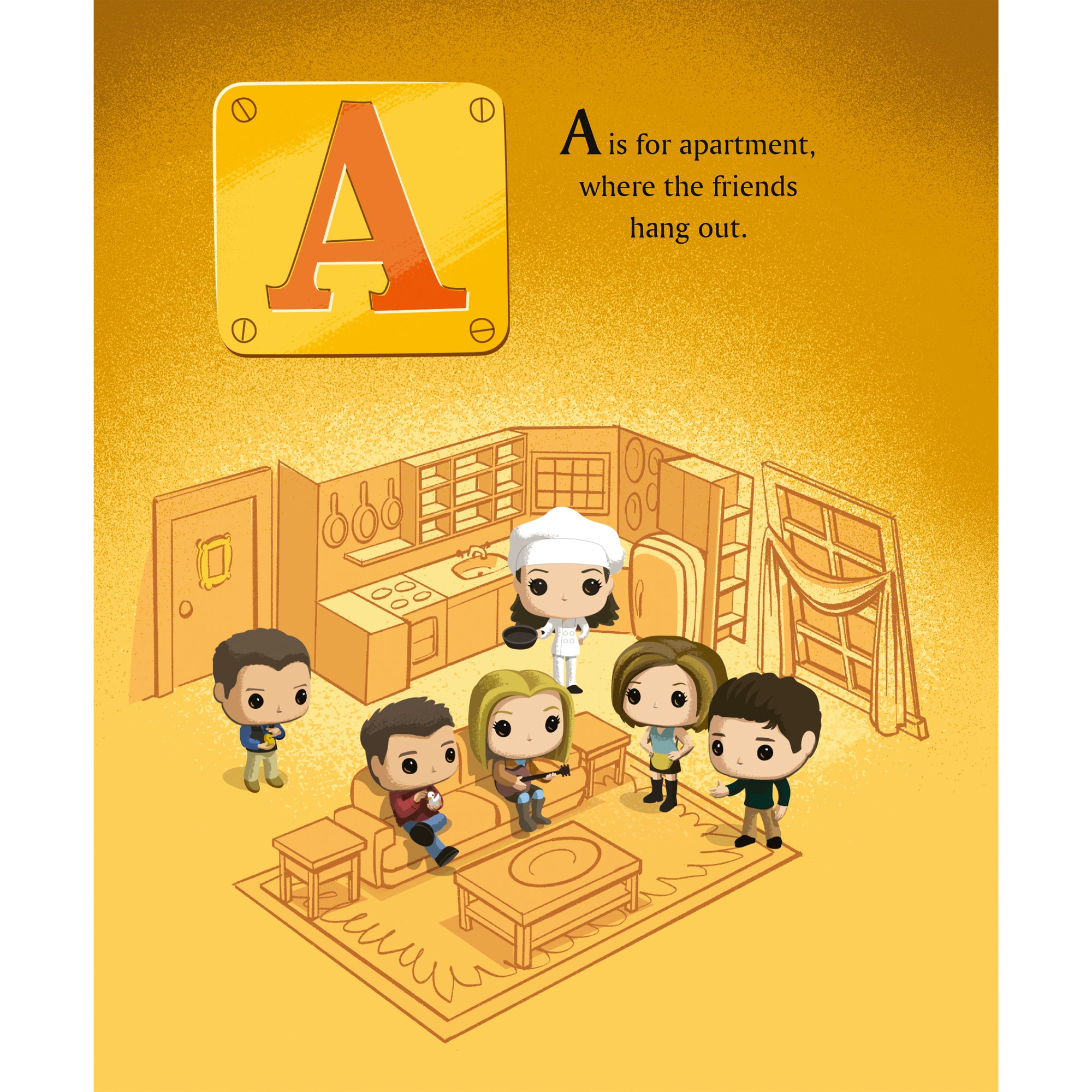 Friends F is for Friends: An Alphabet Book - Funko Pop | Little