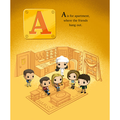 Friends F is for Friends: An Alphabet Book - Funko Pop | Little Golden Book