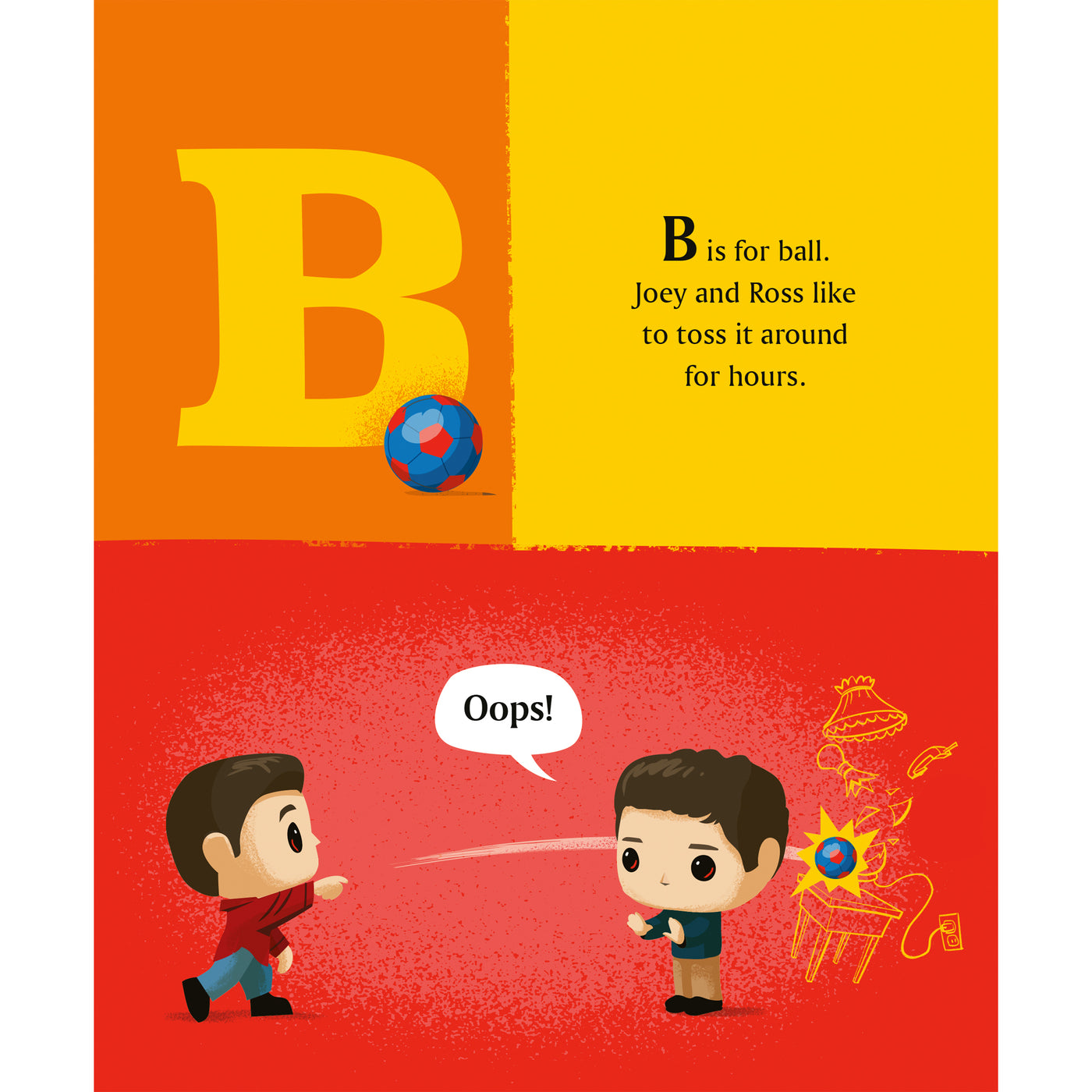 Friends F is for Friends: An Alphabet Book - Funko Pop | Little Golden Book