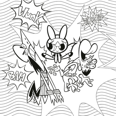 The Powerpuff Girls Super-Fierce Coloring Book