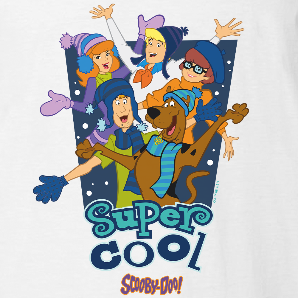 Scooby-Doo Super Cool Adult Short Sleeve T-Shirt