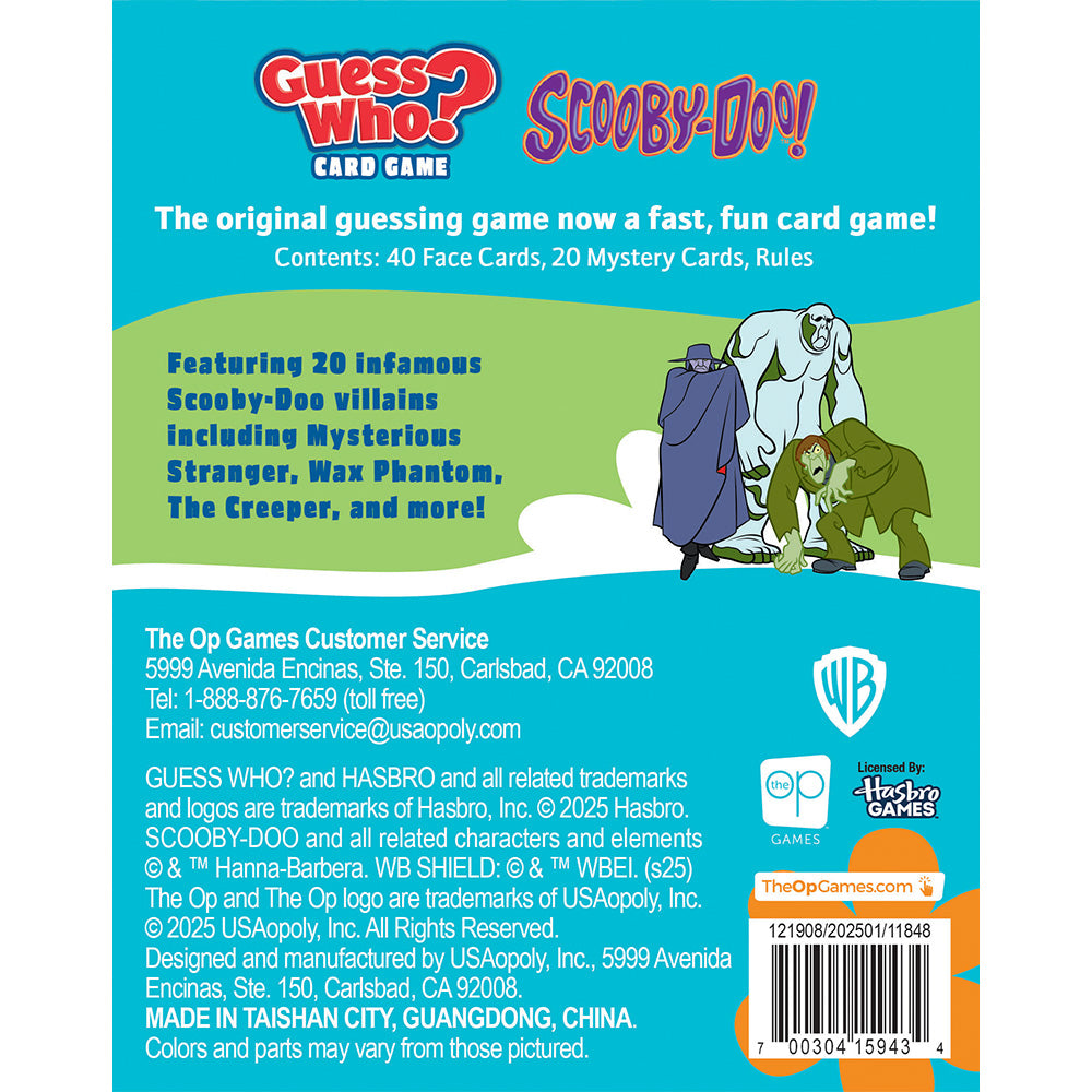 Scooby-Doo! Guess Who Card Game