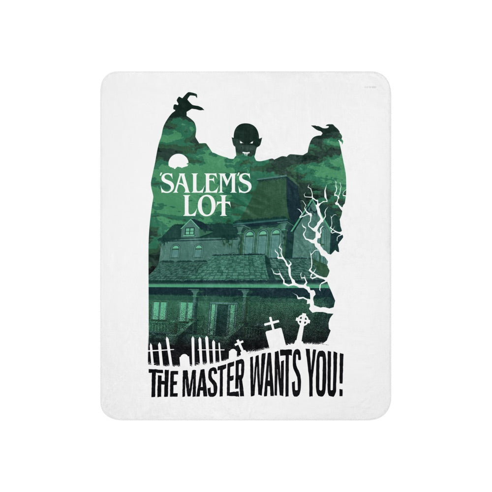 Salem's Lot The Master Wants You Sherpa Blanket