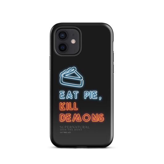 Supernatural Eat Pie Kill Demons Tough Phone Case - iPhone