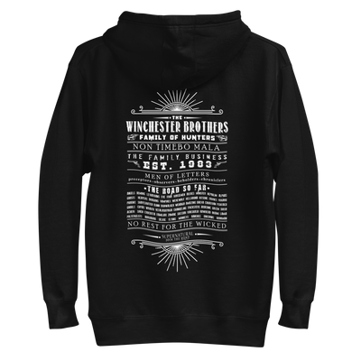 Supernatural Family of Hunters Unisex Premium Hoodie