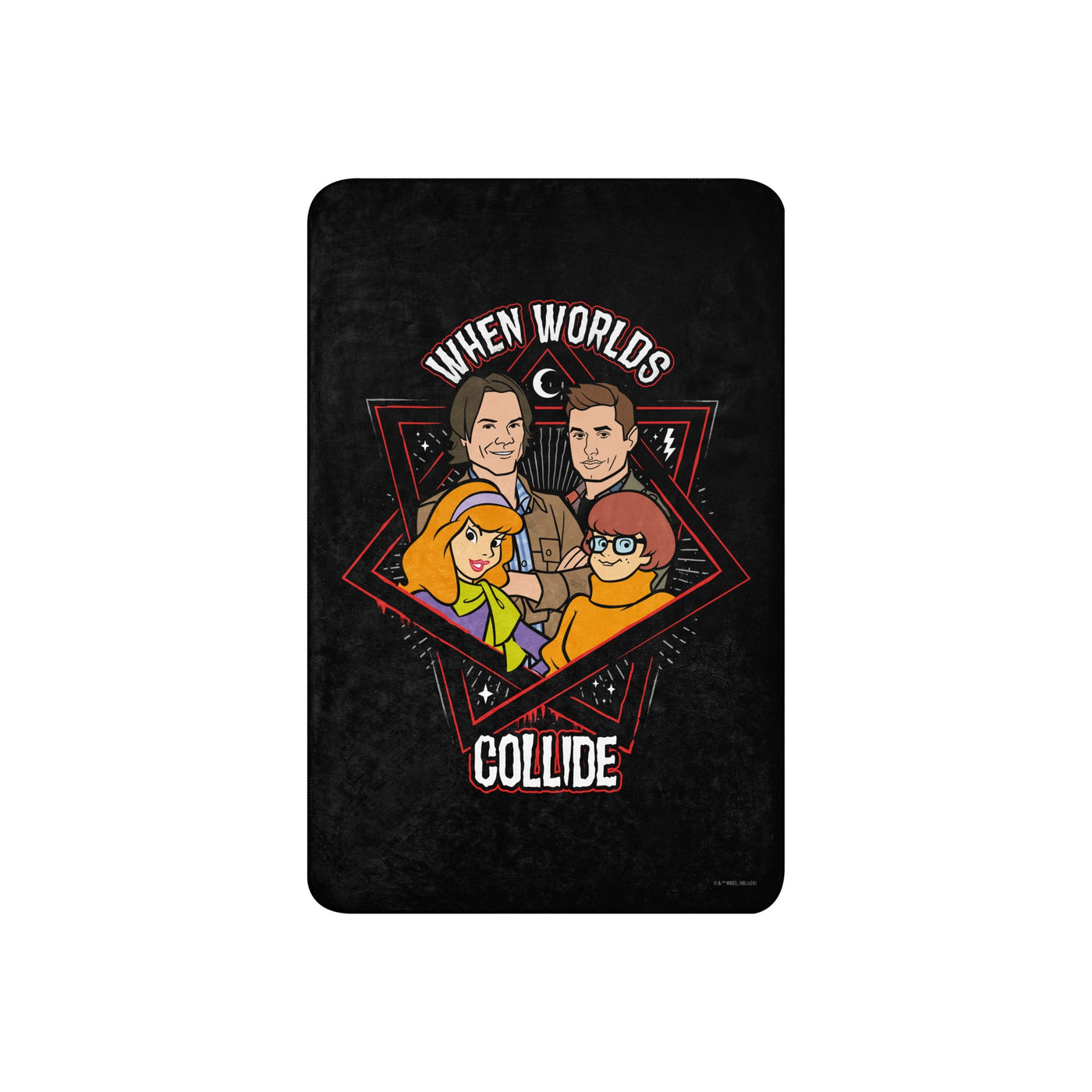 Supernatural x Scooby-Doo! When Worlds Collide Sherpa Blanket