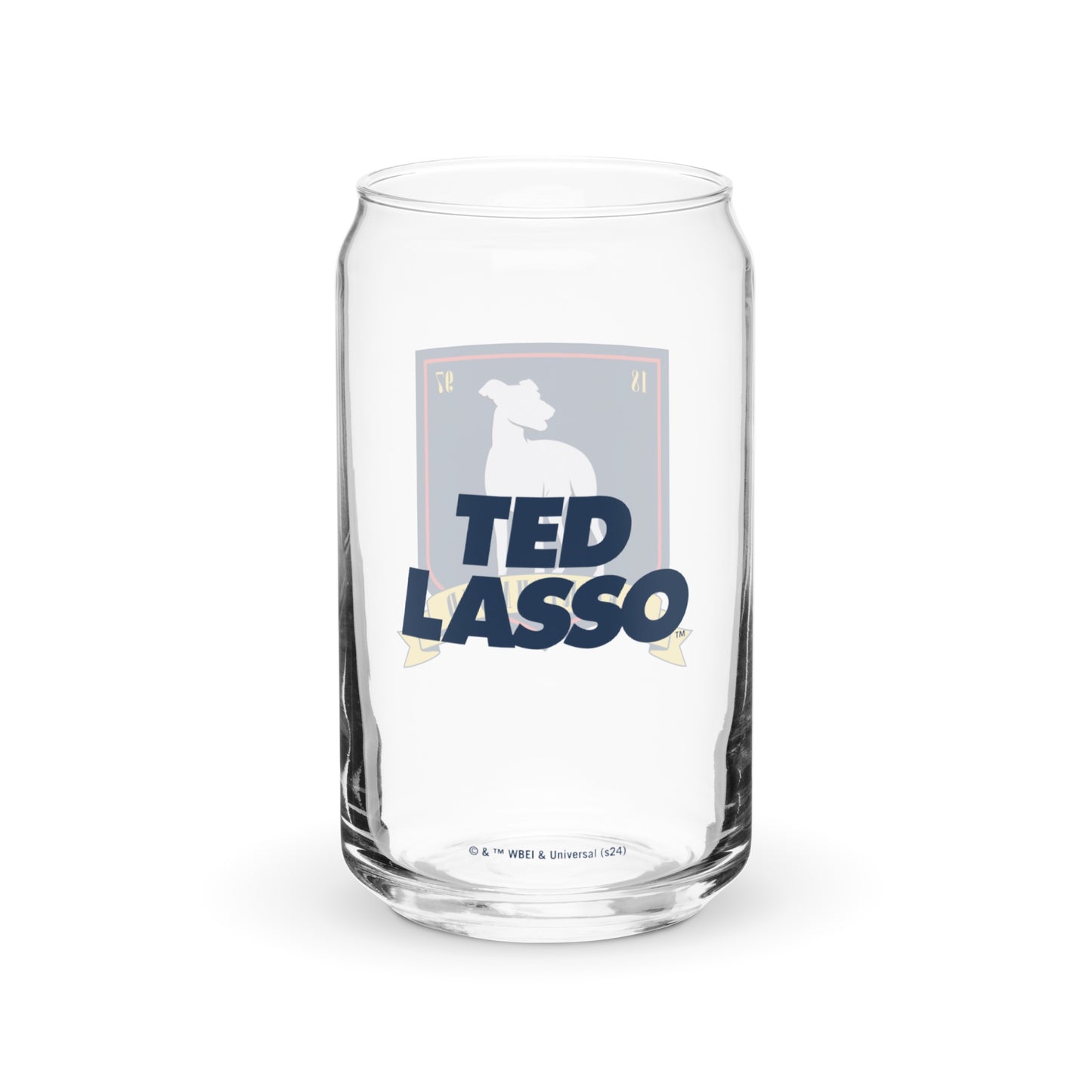 Ted Lasso A.F.C Richmond Crest 16 oz Can Shaped Glass
