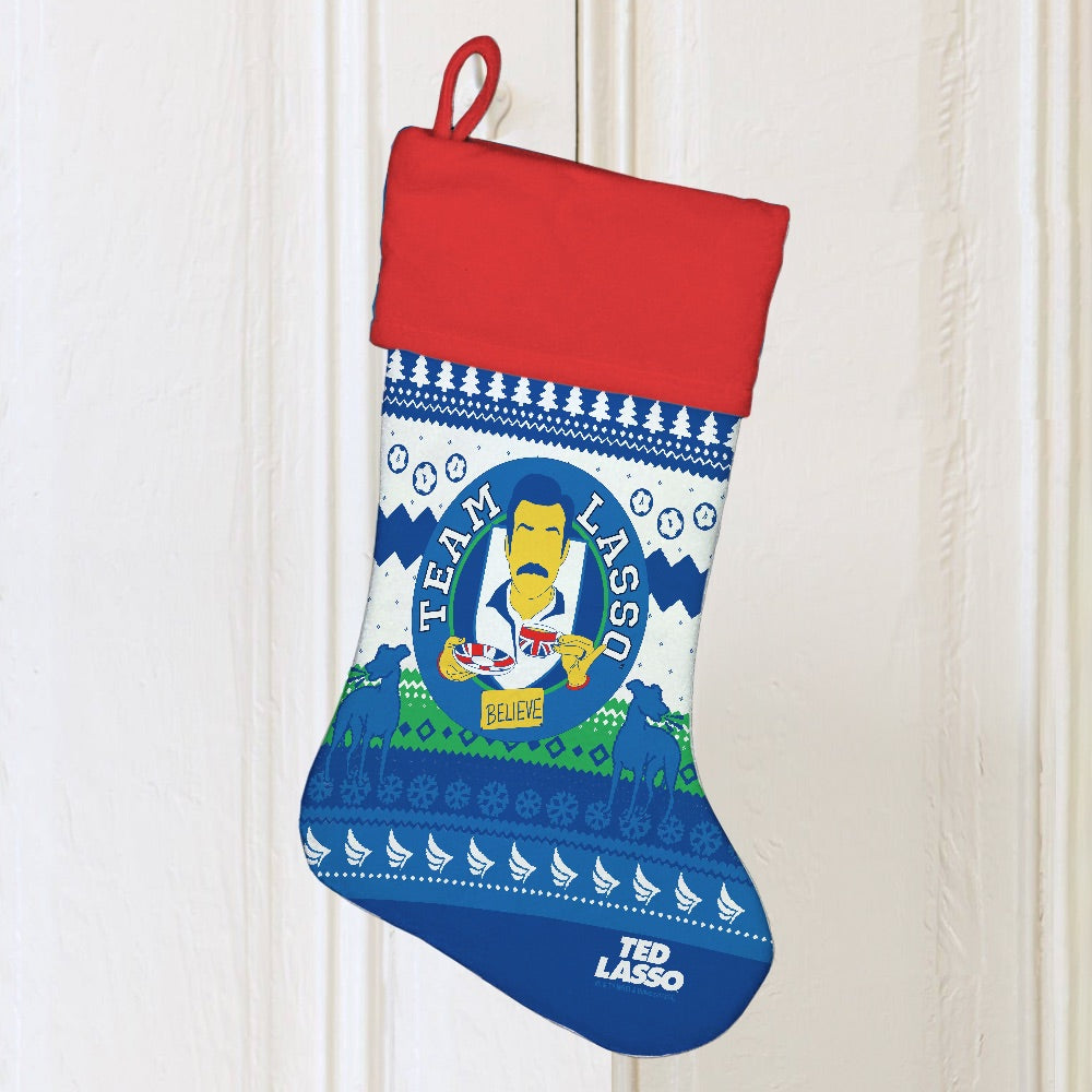 Ted Lasso Team Lasso Holiday Stocking