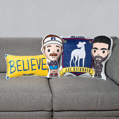 Ted Lasso Believe Sign Pillow