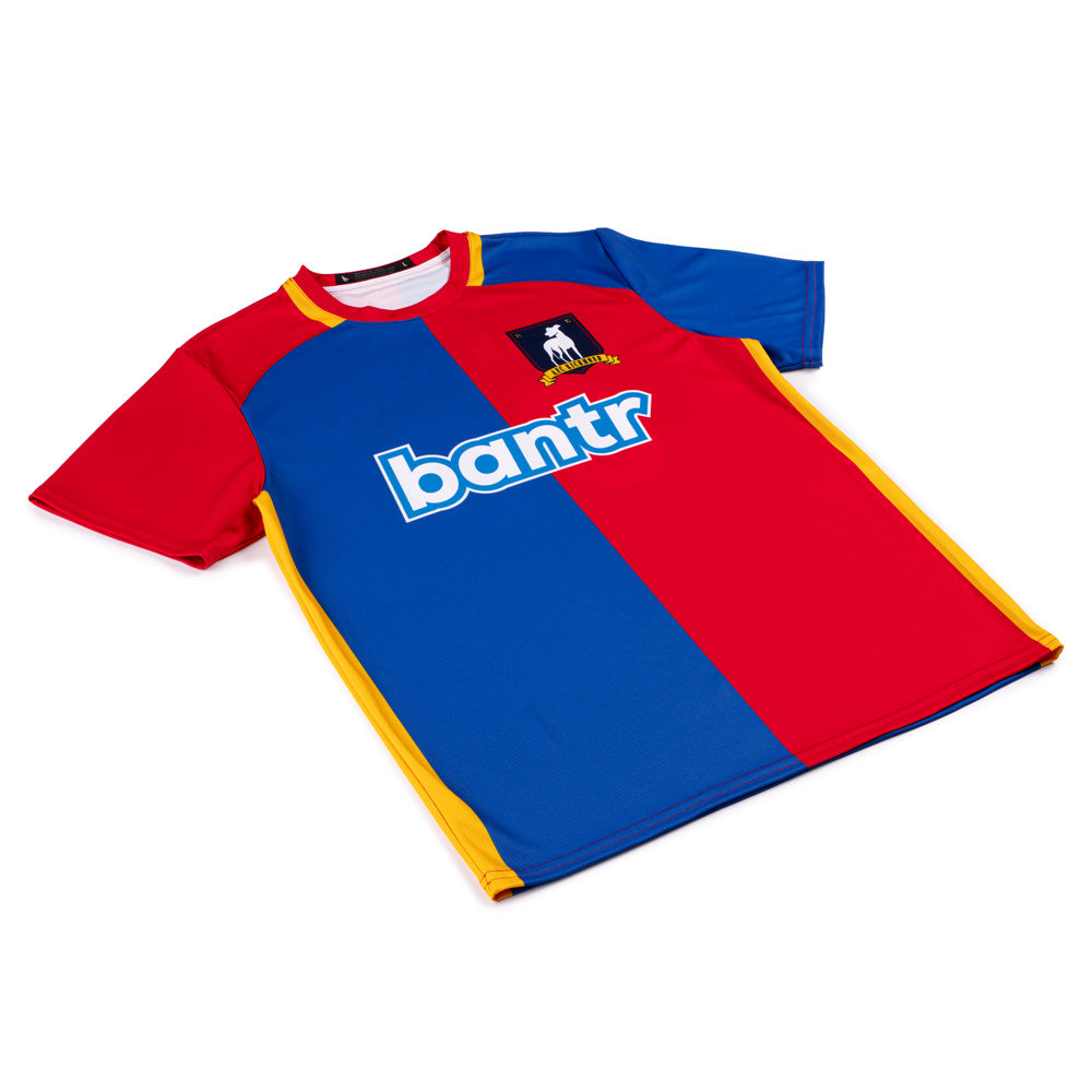 Full view of the personalized jersey displayed on a white background.