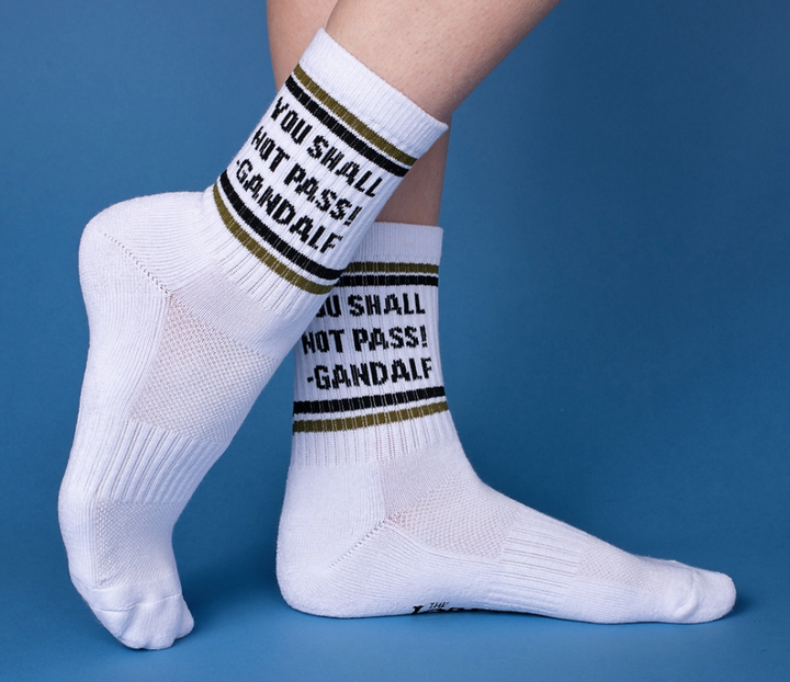 You Shall Not Pass Midi Socks