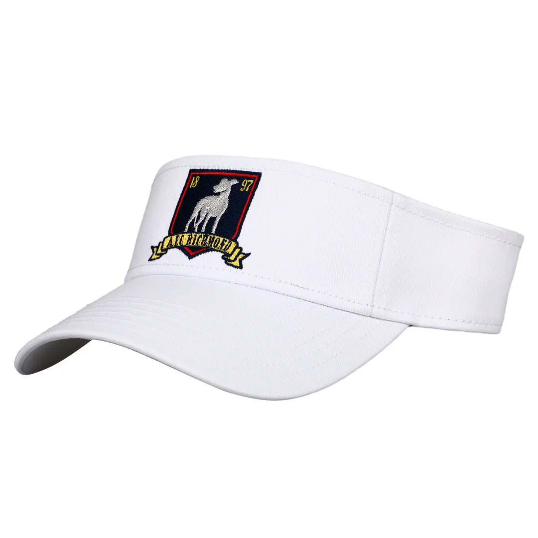 Ted Lasso AFC Richmond Greyhounds White Visor-7