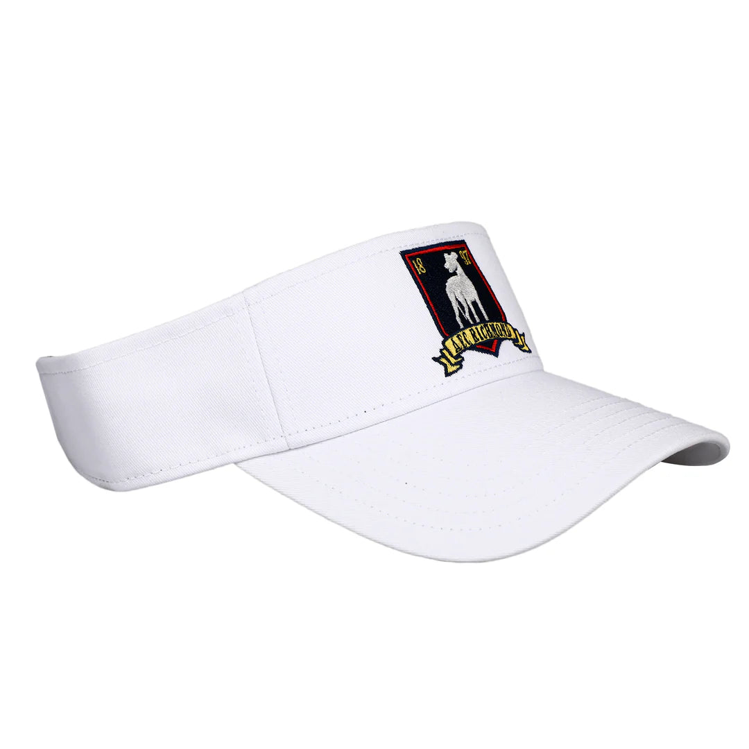 Ted Lasso AFC Richmond Greyhounds White Visor-4